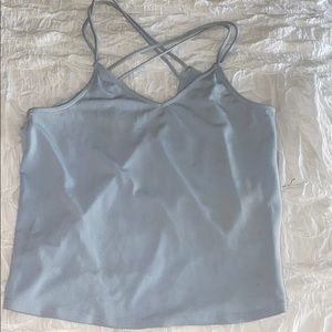 Silence + Noise Light Blue top